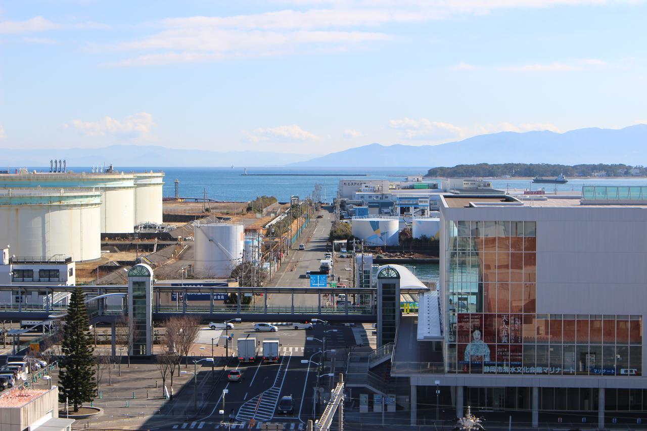 Seagrande Shimizu Station Hotel Shizuoka Bagian luar foto